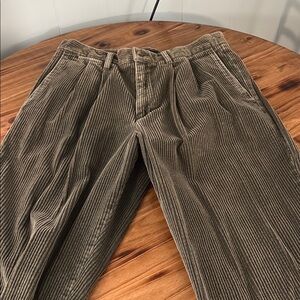 Men's Brown Corduroy Pants